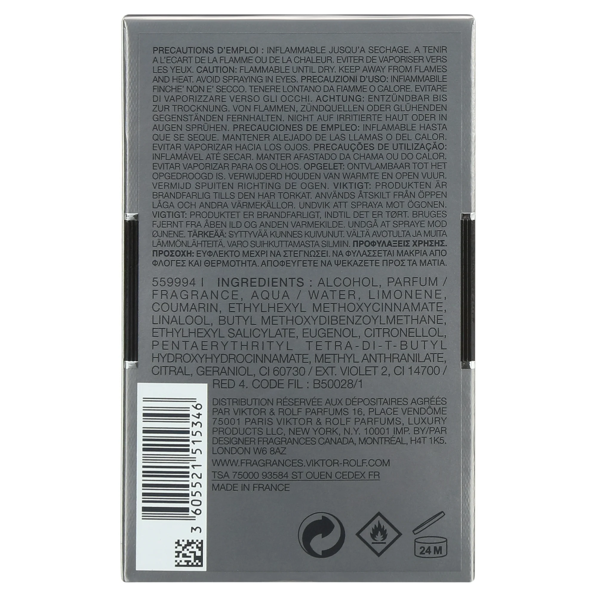 Victor & Rolf Spicebomb Victor & Rolf Eau De Toilette, 3 Oz - Image 2