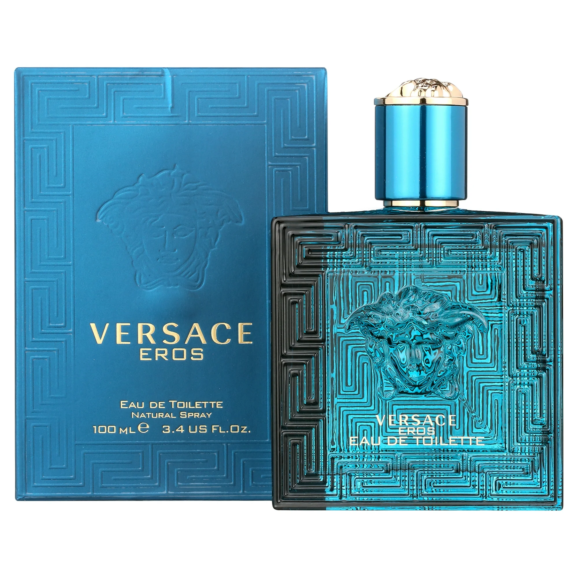 Versace Eros Eau de Toilette Cologne for Men, 3.4 oz - Image 5