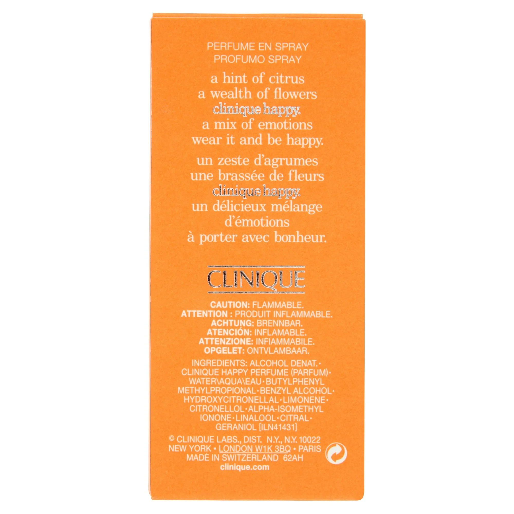 Clinique Happy Perfume Spray For Women, 1 Oz - Image 6